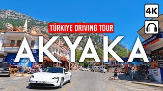 AKYAKA Turkey 🇹🇷 4K Driving Tour Through Muğlas Beach Paradise [upl. by Jovitta]