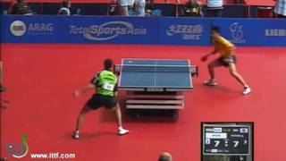 Yoshida Kaii vs Janos JakabGerman Open 2011 [upl. by Olaf851]