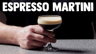 Espresso Martini Cocktail Recipe [upl. by Qifar]