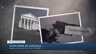 Gun laws in Virginia Where you can and cant carry a firearm [upl. by Lias]