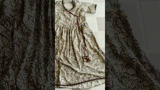 LATEST DESIGN OF ANGRAKHA STYLE KURTI CUTTING AND STITCHING shorts [upl. by Nils]