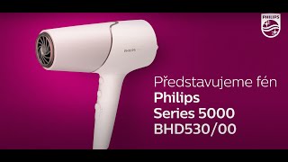 Philips Series 5000  BHD53000  Rychlé vysoušení vlasů bez poškození teplem [upl. by Rozalin]