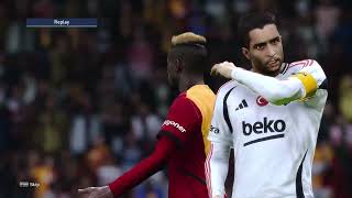 Galatasaray  Besiktas Highlights  Süper Lig 202425 [upl. by Htidirem]