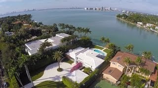 6410 N BAY RD MIAMI BEACH FL 33141  Drone  Aerial Video AccuTour Miami Beach [upl. by Fredenburg]