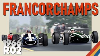 Belgian Grand Prix  66’ F1 Round 2  Grand Prix Legends [upl. by Parnas]