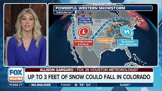 FOX Weather Forecast Across The Lower 48 [upl. by Dualc]