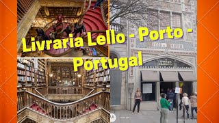 Livraria Lello  Porto Portugal [upl. by Rance51]