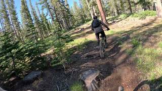 Tamarack lake trail  MtRose  emtb  4 [upl. by Zachariah169]