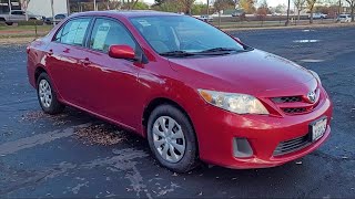 2011 Toyota Corolla LE Sedan Petaluma Rohnert Park Santa Rosa Novato Napa Valley [upl. by Delp]