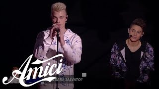 Amici 17  Biondo Vs Einar  Sfida eliminazione  VII serale [upl. by Butta]