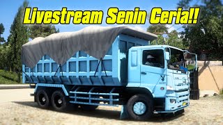 🔴 LIVE  Senin Ceria eurotrucksimulator2 bussimulatorindonesia ets2 bussid dangerous [upl. by Newby]