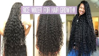 How to Make Rice Water for Hair Growth  2 Ways  Vlogmas Day 4 [upl. by Ridinger772]