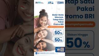 Meski bedabeda maunya tetap satu tujuan manfaatkan promo spesial BRI bbriidpromosumpahpemuda [upl. by Salkcin828]