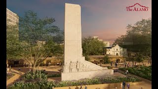 Restoration of the Alamo Cenotaph Begins in Early 2025 [upl. by Jenkel98]