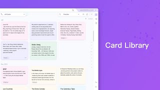 Card Library [upl. by Randal]