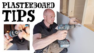 HOW TO MAKE PLASTERBOARD AND DRYLINING EASIER  10 DIY TIPS amp TRICKS [upl. by Ahsenroc570]