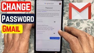 How To Change Gmail Password In Android Phone [upl. by Annagroeg]