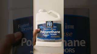 Parks PRO Finisher water based Polyurethane for floors Reviewed reviews flooring [upl. by Dania670]