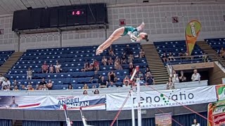 Kaylia Nemours scores HUGE 15550 on Uneven Bars  Romgym Cup 2024 [upl. by Evonne]