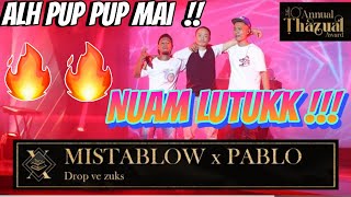 MISTABLOW amp PABLO🔥🔥🔥  THAZUAL AWARDS 2024  REACTION [upl. by Mauchi567]