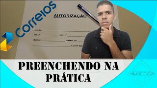 Aprenda como preencher autorização dos correios agora  TecElmo [upl. by Mansur]