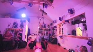 Shirley amp Linzi Xmas Hoop performance 2014 My Gravity Fitness amp Dance [upl. by Airoled532]