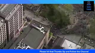 Rally in London calling for Cease Fire in IsraelHamas War [upl. by Leah]