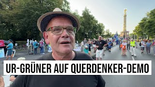 04082024 Berlin UrGrüner auf QuerdenkerDemo [upl. by Acinomaj]