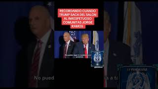 El Día que sacaron a Jorge Ramos a patada por el ya sabespolitica [upl. by Ennalyrehc]