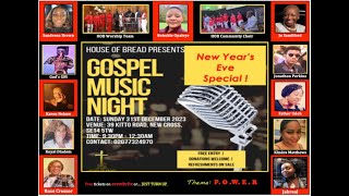 House of Breads Gospel Music Night London 31122023 [upl. by Raila]