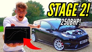 TUNING Stage 2 Onto my Fiesta ST 250BHP [upl. by Adrahc]