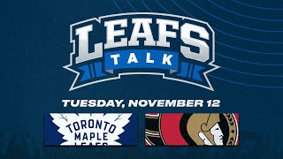 Maple Leafs vs Senators LIVE Post Game Reaction  Leafs Talk [upl. by Johnette]