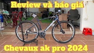 Chevaux AK Pro 2024  Khung nhôm 6061  group shimano sora  0335782361 [upl. by Krenek]