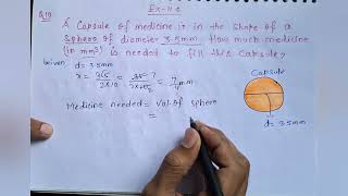 Q10 of Ex114 class 9 maths chapter 11 surface areas and volumes  ex 114 q10 class 9 maths [upl. by Htebiram118]