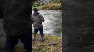 salmon pnw oregoncoast fishing [upl. by Mapes297]