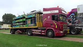 Kermis Heemskerk 2021 Transport en opbouw deel 3 [upl. by Herrington]