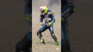 Aegerters Superpole ends in the gravel 😩  CZEWorldSBK 🇨🇿 [upl. by Blanc]