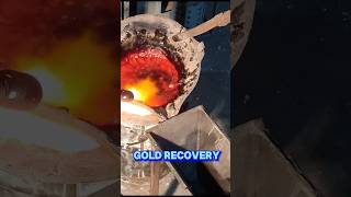 Smelting E waste Gold silver [upl. by Sanchez]