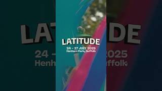 Your Latitude ‘25 headliners 💙 latitude latitudefestival festival fatboyslim snowpatrol sting [upl. by Zabrine772]