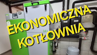 EKONOMICZNA KOTŁOWNIA SAS BIO COMPACT PLUS 12 kWSPRZĘGŁO TERMOJET [upl. by Hines]