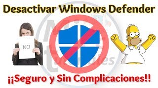 Tutorial Como Desactivar Windows Defender Bien Explicado [upl. by Setarcos834]