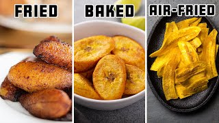 The Best Way to Make Fried Plantain [upl. by Arrakat]