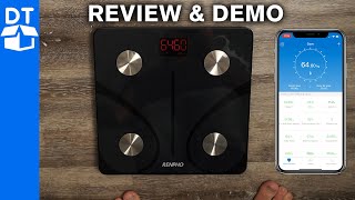 Renpho Bluetooth Smart Scale Review amp Demo [upl. by Rayle299]