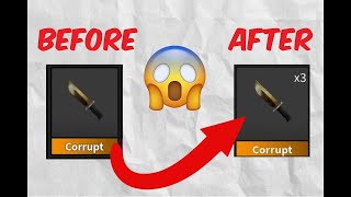 HOW TO DUPE IN MM2 UNPATCHED [upl. by Dunham205]