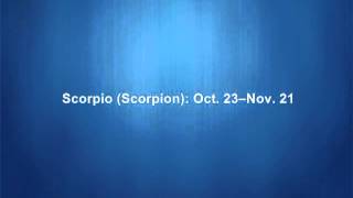 astrology signs and months and dates [upl. by Edd]