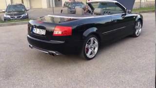 Audi A4 SLine 24 petrol Cabrio 2002 [upl. by Engenia928]