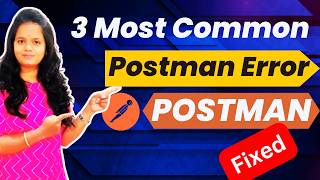 How to fix 3 Most Common Postman Errors in POSTMAN How To Fix Common Errors In Postman infysky [upl. by Nadoj821]