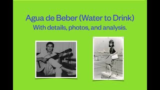 Agua de Beber by Antonio Carlos Jobim with with details photos and analysis [upl. by Frederick]