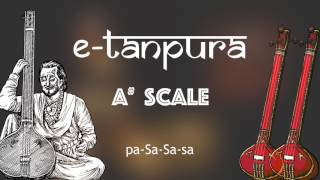 eTanpura  ABb Scale Tanpura Drone [upl. by Rosemarie]