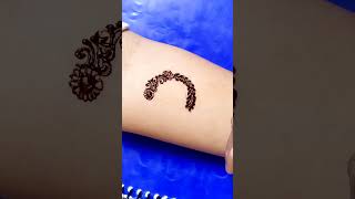 D letter Mehndi designs 🫠🫶AnjumAnsari2506 hindisong youtubeviralshorts mehndidlettertatto art [upl. by Cartwell]